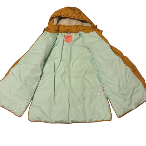 NWOT J. Crew Chateau Puffer Jacket Coat With PrimaLoft Yellow Gold AF012 Medium - Picture 5 of 13